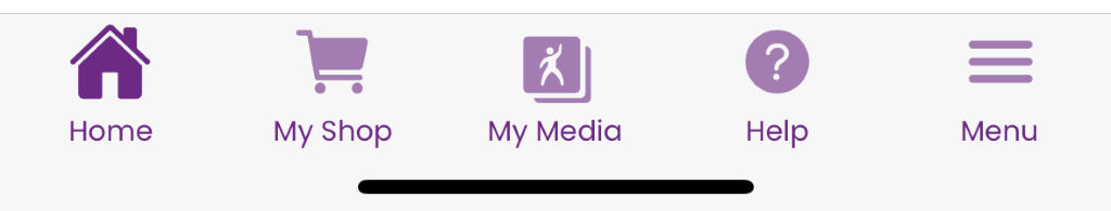 ? 
Home 
My Shop 
My Media 
Help 
Menu 